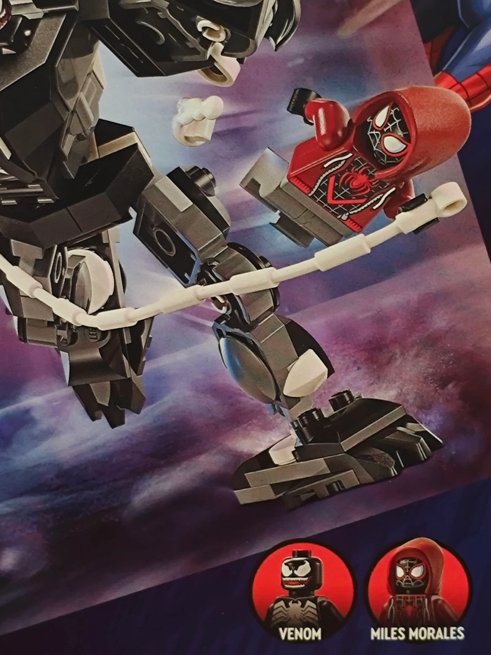 Lego Marvel 76276 Venom Mech Armour vs Miles morales – photo 2